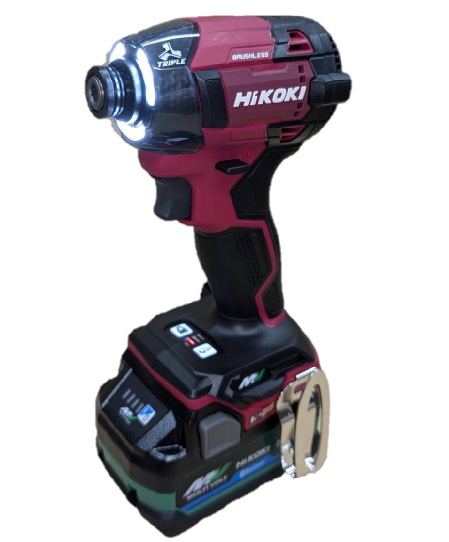 HIKOKI WH36DD 2XHRSZ コードレスインパクトドライバ 36V マルチボルト スコーピオンレッド ハイコーキ 【フルセット】DIY 工具 日曜大工 穴あけ ※沖縄は別途送料が必要