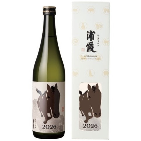 浦霞 (うらかすみ) 純米大吟醸 干支ラベル 2026 -丙午- 720ml [季節