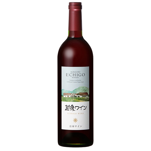 越後ワイン (えちごわいん) 赤 750ml [不定期入荷] ｜日本ワイン｜若松