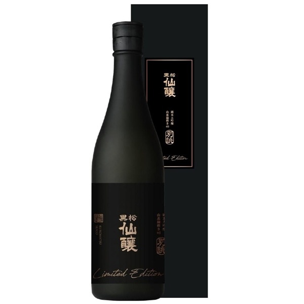 黒松仙醸 (くろまつせんじょう) 純米大吟醸 山恵錦 磨き40 別誂 720ml