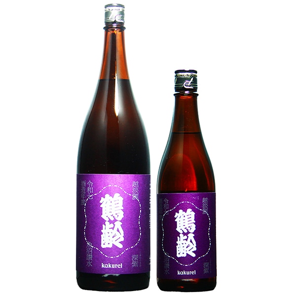 鶴齢 (かくれい) 風味絶佳 深紫 1800ml / 720ml [季節限定] ｜日本酒