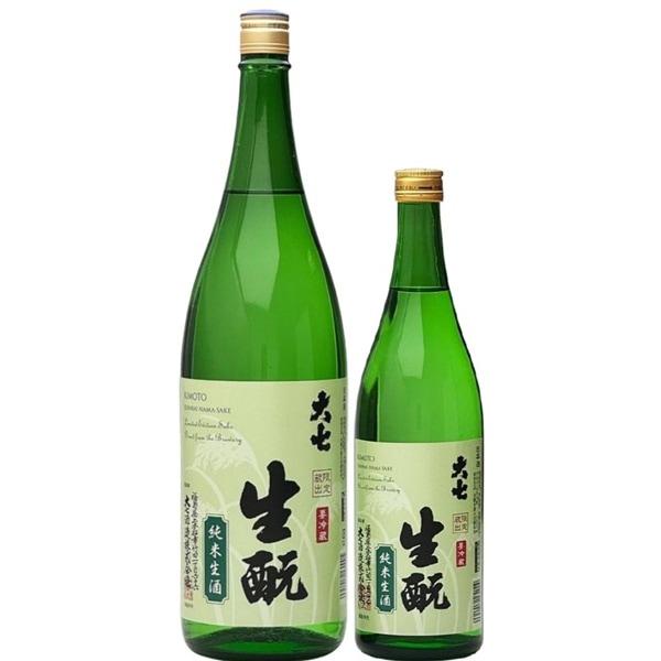 大七 純米生酛 1800ml｜日本酒｜若松屋酒店オンラインショップ