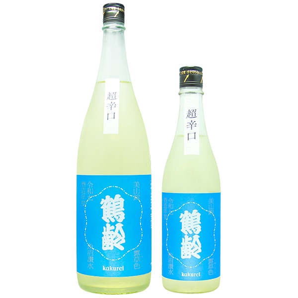 鶴齢 (かくれい) 風味絶佳 露草色 生原酒 1800ml / 720ml [季節限定
