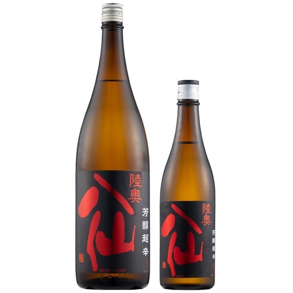 陸奥男山 (むつおとこやま) 超辛純米 1800ml / 720ml ※25/11価格改定