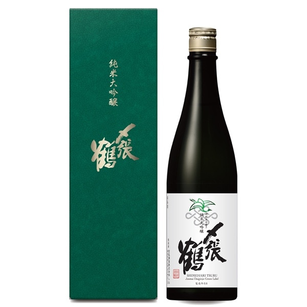 〆張鶴 (しめはりつる) 純米大吟醸 プラチナラベル 袋取り雫酒 1800ml