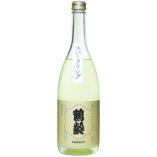 鶴 鶴齢 (かくれい) 風味絶佳 雲母 スパークリング 700ml [季節限定