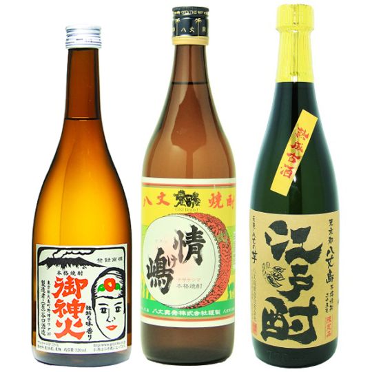 飲み比べ] (のみくらべ) 東京島酒 焼酎 飲み比べセット(720ml×2本