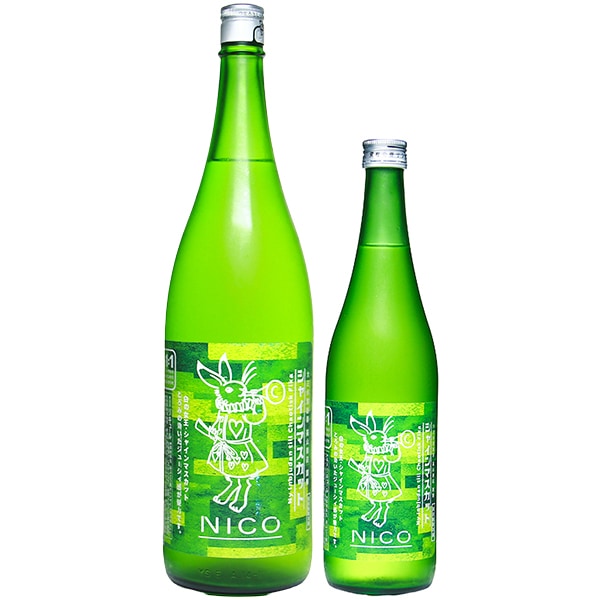 NICO (にこ) 白の女王 シャインマスカット 1800ml / 720ml ｜｜若松屋酒店