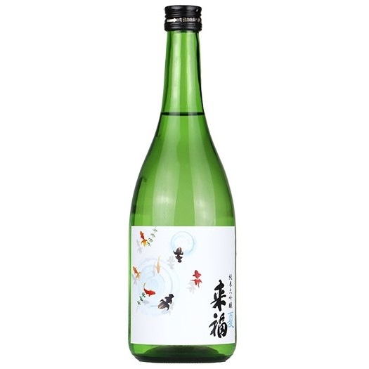 来福 純米大吟醸 夏金魚 1800ml / 720ml [季節限定] ｜日本酒｜若松屋