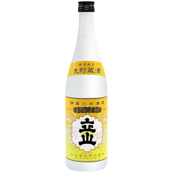 立山 (たてやま) 生貯蔵 特別純米酒 1800ml / 720ml [季節限定