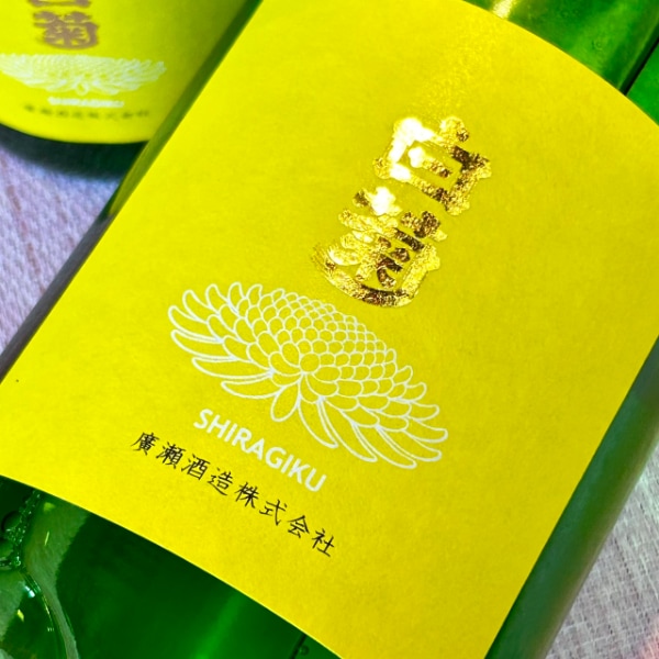 白菊 (しらぎく) にじのきらめき60 特別純米 生酒 1800ml / 720ml