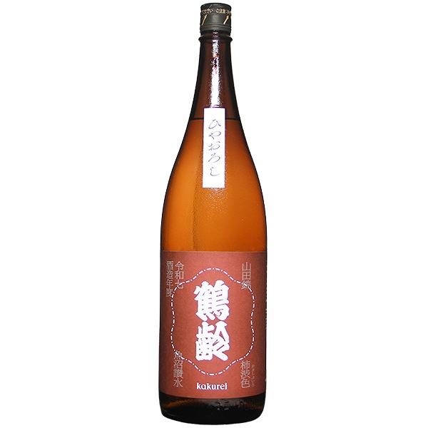 鶴齢 (かくれい) 風味絶佳 柿渋色 1800ml / 720ml [季節限定] ｜日本酒