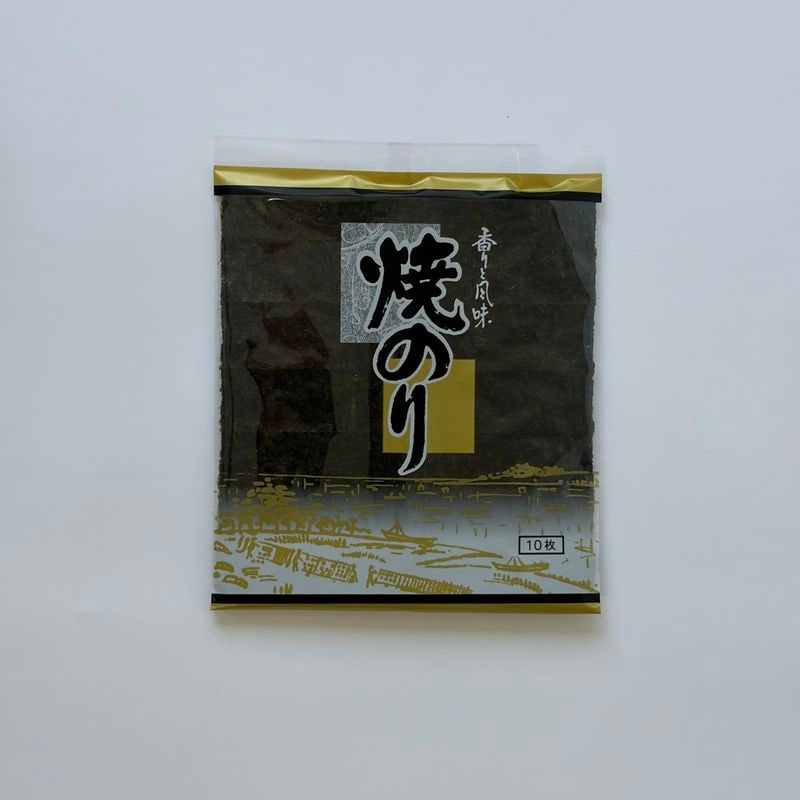 焼きのり1帖(10枚入り)