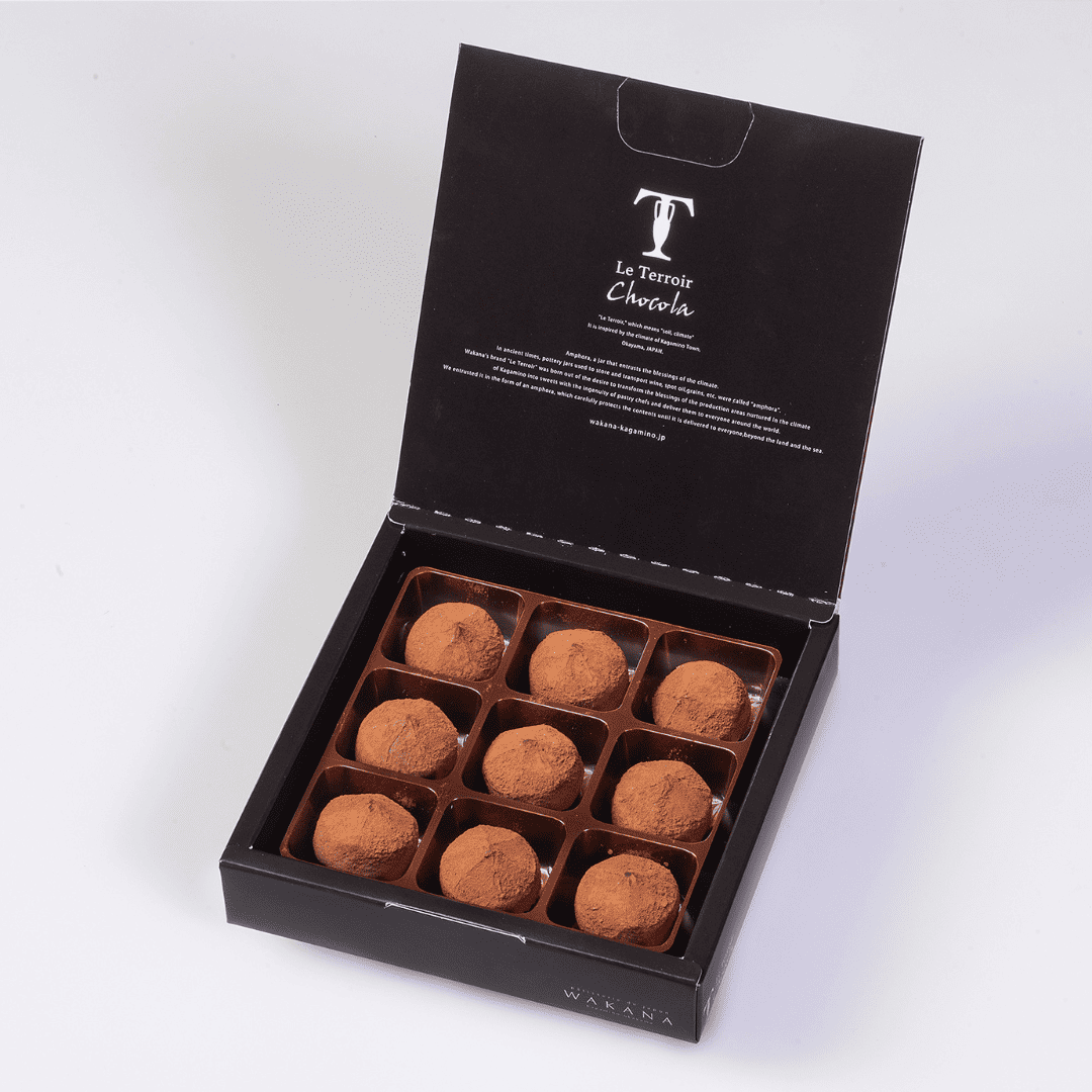 トリュフだわん！様 生クリームトリュフ（9個入） | チョコレート | パティスリーWAKANA