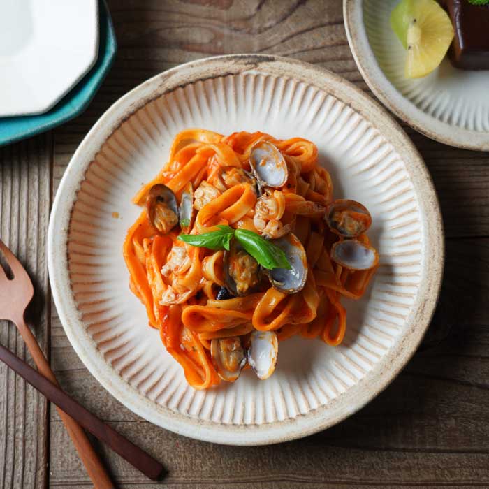 益子焼 皿 益子焼アンティークスリムライン プレート(M) 大人かわいい おしゃれ