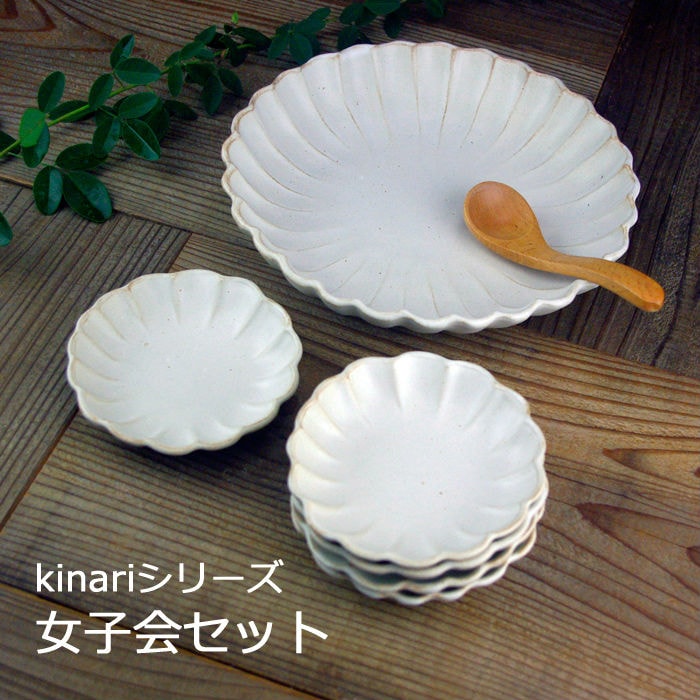 益子焼 【女子会セット】 わかさま陶芸 おしゃれ 和食器 陶器の