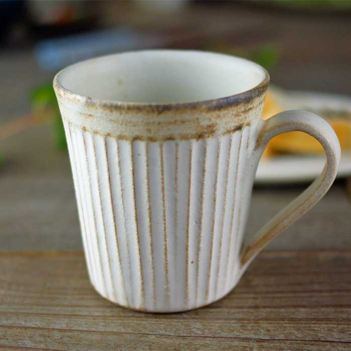 益子焼 カップ （シンプルで使いやすい 益子焼コーヒーカップ