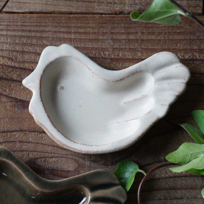 益子焼【木森基人】作 中皿 三客揃い 益子焼【木森