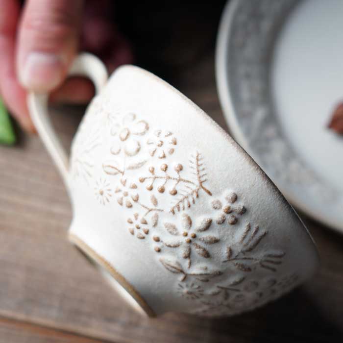 クッカkukka (クッカ) スープカップ kinari 益子焼 スープマグ