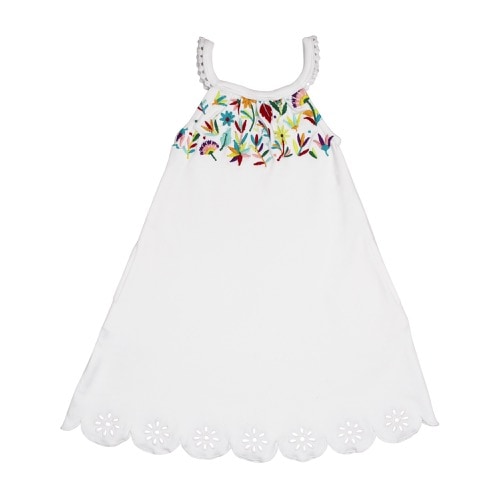 Embroidered Twirl Dress【全3色】