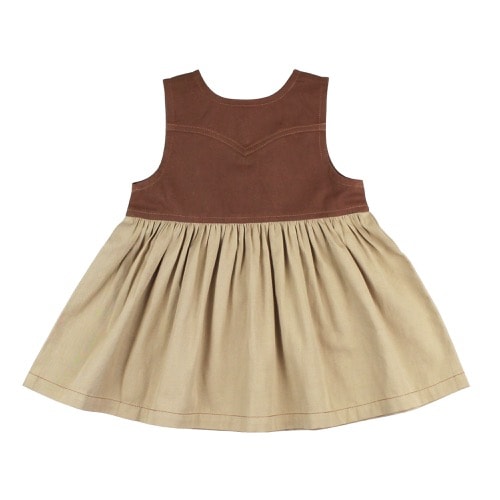 Sleeveless Western Dress