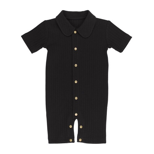 Ribbed S/Sleeve Coverall【全3色】