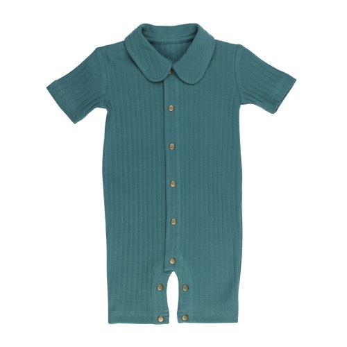 Ribbed S/Sleeve Coverall【全3色】
