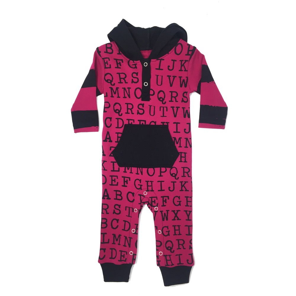 Hooded Romper【全3色】