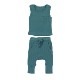 Ribbed tank&Jogger Set【全5色】