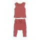 Ribbed tank&Jogger Set【全5色】