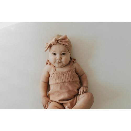 Ribbed Smocked Headband【全2色】
