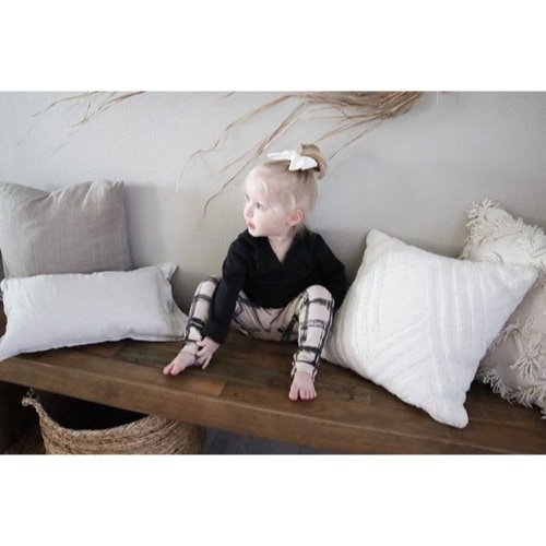 Kids Drawstring Leggings【全6色】