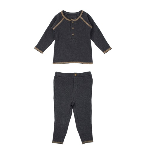 Henley&Pants Set【全6色】