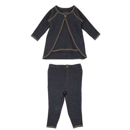 Tunic Cardigan＆Pants Set【全6色】