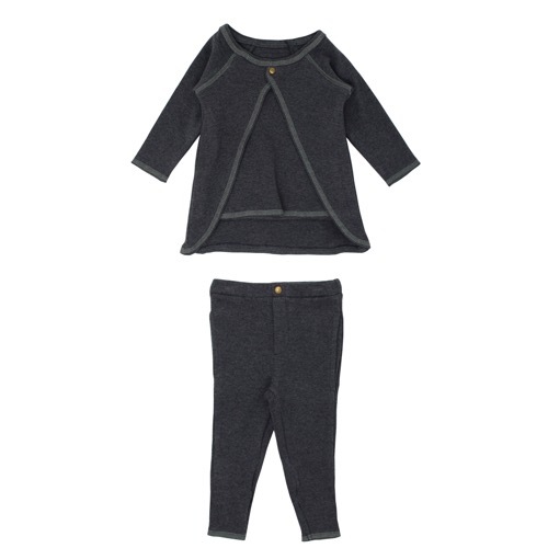 Tunic Cardigan＆Pants Set【全6色】