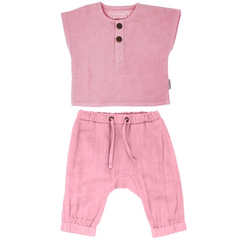 Muslin Tee＆Pants Set【全8色】
