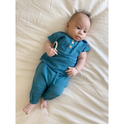 Muslin Tee＆Pants Set【全8色】