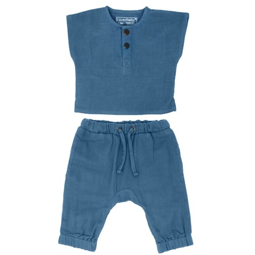 Muslin Tee＆Pants Set【全8色】