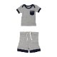 Heather T-Shirts＆Shorts Set【全4色】