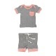 Heather T-Shirts＆Shorts Set【全4色】