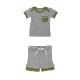 Heather T-Shirts＆Shorts Set【全4色】