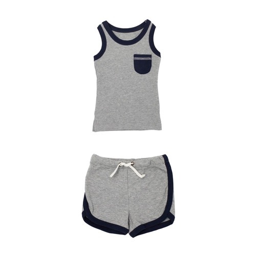 Heather Tank＆Shorts Set【全4色】