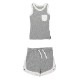 Heather Tank＆Shorts Set【全4色】