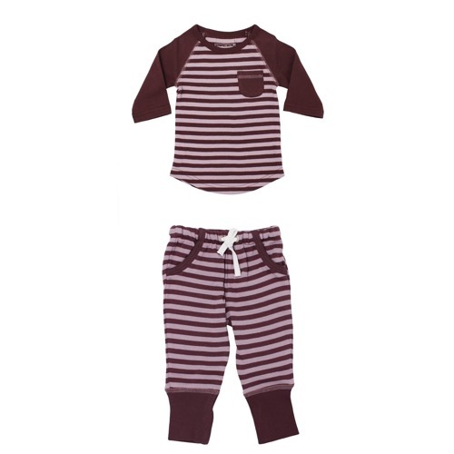 Kids Stripe Shirts＆Pants Set【全5色】