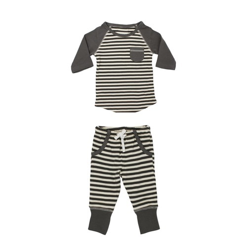 Kids Stripe Shirts＆Pants Set【全5色】