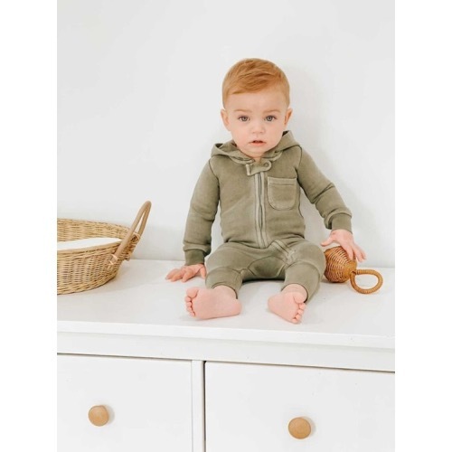 Cozy Zipper Romper【全5色】