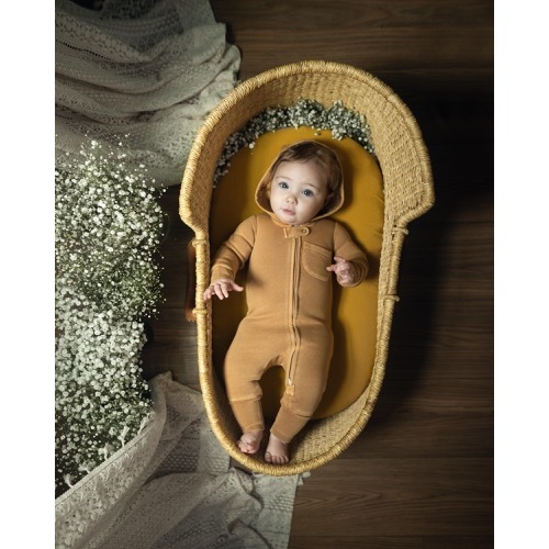 Cozy Zipper Romper【全5色】