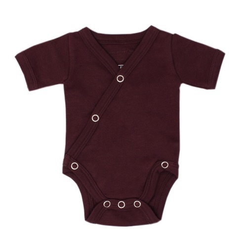 S/Sleeve Kimono Bodysuit【全10色】