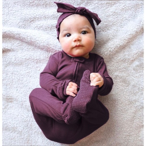 Zipper Footie【全7色】