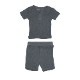 Pointelle Henley Tee＆Shorts Set【全5色】